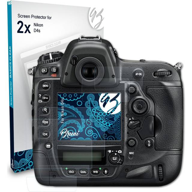 Bruni 2x Protective Film For Nikon D4s Screen Protector Screen Protection