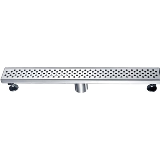 Dawn LRE240304 Rhone River Series Square Shower Drain - 24 in.