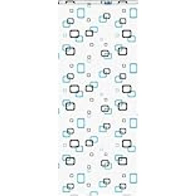 vidaXL Shower Roller Blind with Cassette 110x240 cm Fabric Width 106 cm - Multicolour