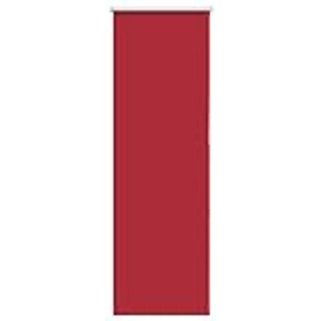 vidaXL Roller Blind Blackout Red 50x130 cm Fabric Width 45.7 cm Polyester