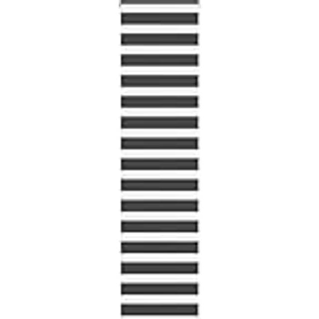 vidaXL Zebra Blind Black 65x200 cm Fabric Width 60.9 cm Polyester
