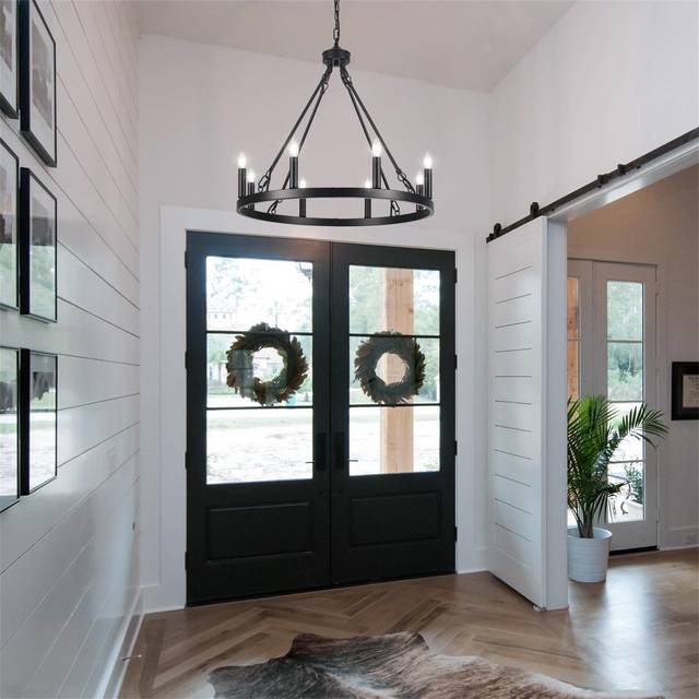 Haben Chandelier - Matte Black