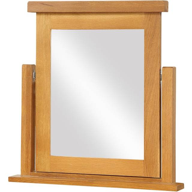 Demarco Square Dressing Mirror - Orange (66cm H X 66cm W X 8cm D)