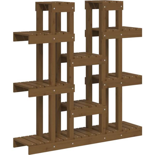 Trevett Plant Stand - Brown (109.5cm H X 104.5cm W X 25cm D)