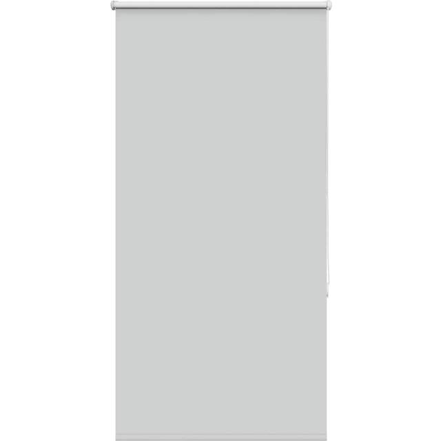 vidaXL Rullgardin mörkläggning ljusgrå 85x150 cm tyg bredd 80,7 cm