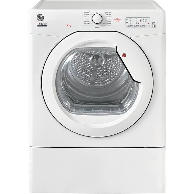Hoover HLEV8LG-80 8kg Vented Tumble Dryer - WHITE