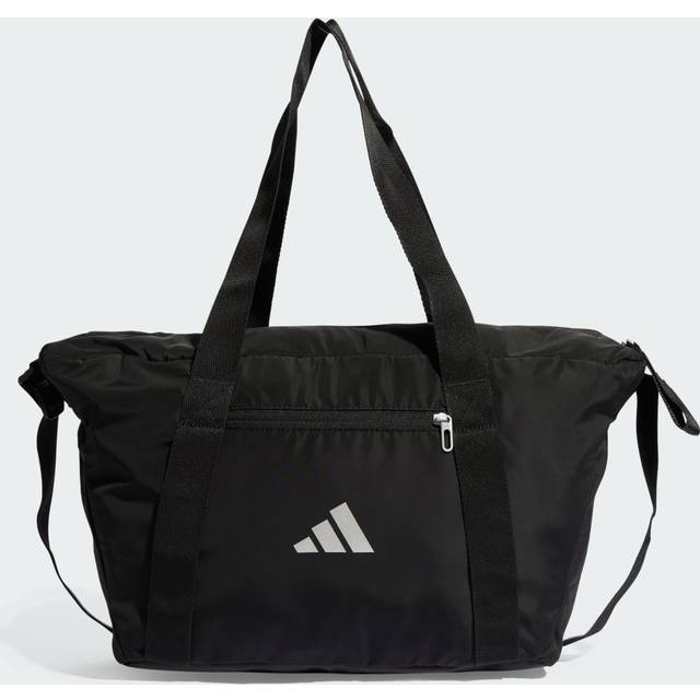 adidas Womens Training Duffle Bag - Black, Black/Silver Met., Women