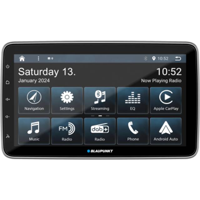 Blaupunkt Cape Town 948 DAB, bilstereo med 10" display & trådlös CarPlay/Android Auto