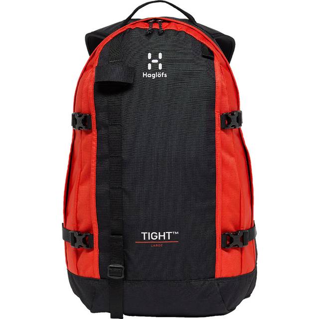 Haglöfs Tight Large True Black/Habanero, OneSize