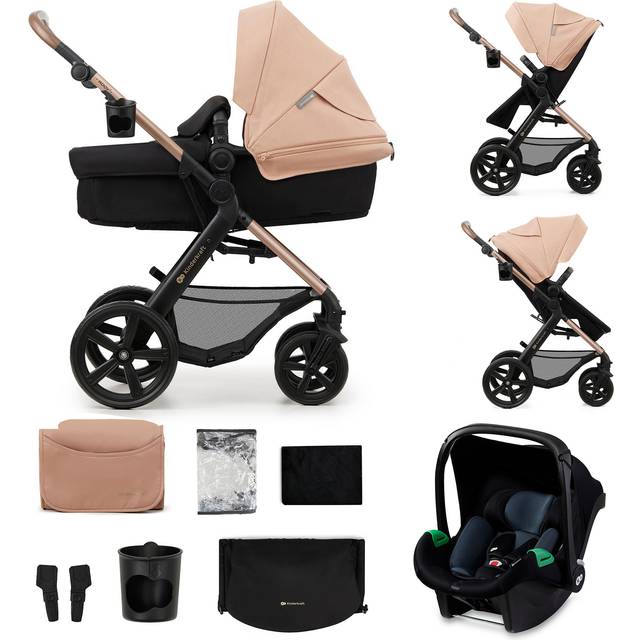 Kinderkraft MOOV 2 3-in-1 Kombivagn, Sand Beige