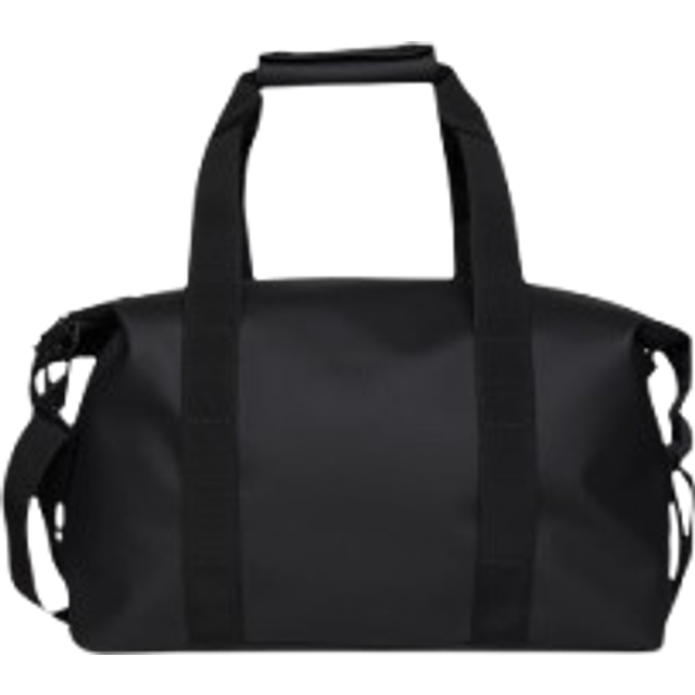 Rains Unisex Black Small Hilo Weekend Bag - One Size