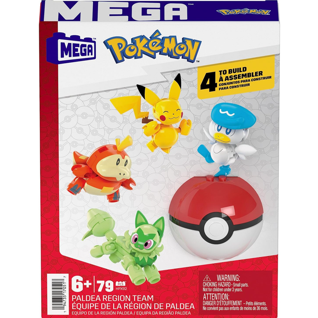 Pokémon Paldea Region Team Poke Ball Bundle