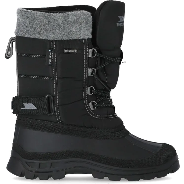 Trespass Boys Strachan Insulated Fleece Lined Winter Snow Boots UK Size 4 (EU 37, US 5)