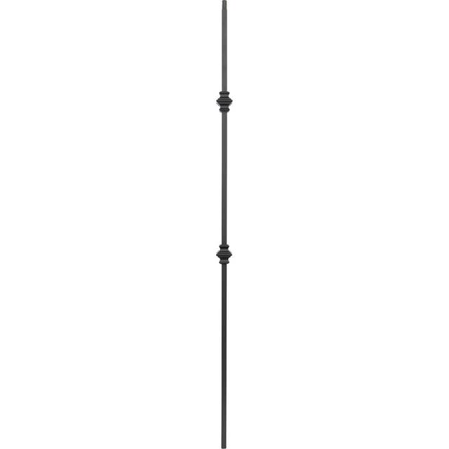 Colombes 1.3&#34; Iron Balusters Set - Satin Black