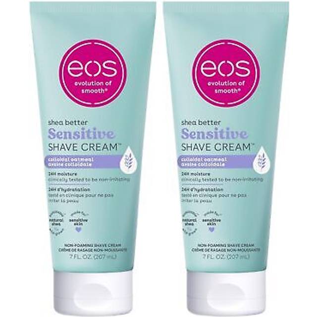 eos Shea Better Sensitive Skin Women's Shave Cream- Fragrance-Free  14 fl oz  2-Pack