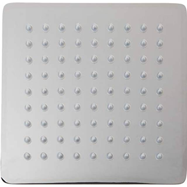 "ALFI brand RAIN8S-PSS Solid Polished Stainless Steel 8"""" Square Ultra Thin Rain Shower Head"