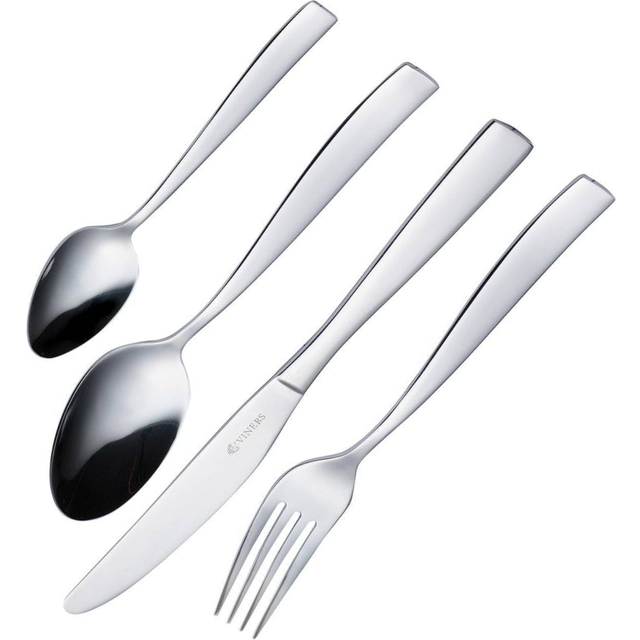 Viners Everyday Purity 16 Piece Cutlery Set, Service for 4 - Silver (16)