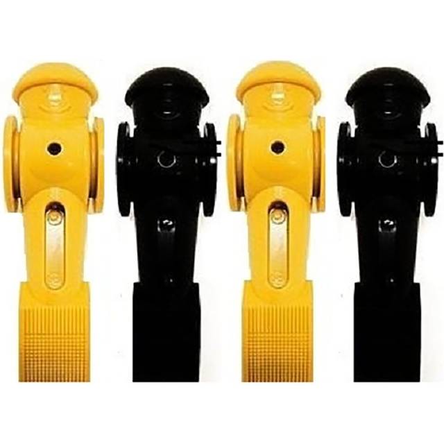 4 Tornado Foosball Men Counter Balanced Roll Pin