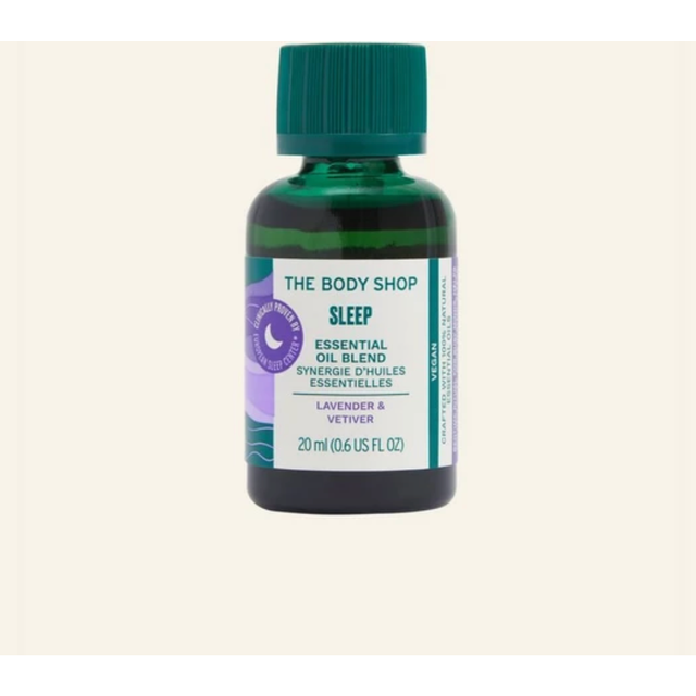The body shop sleep essential oil blend - lavender & vetiver - 9ml