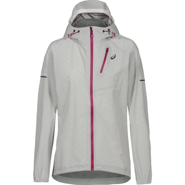 Asics Women's Fujitrail Waterproof Jacket Birch, XS
