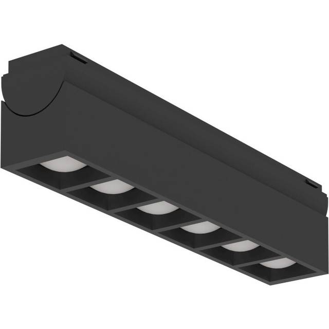 Eglo Track Plus Black Led Strip Light Wbs - One Size