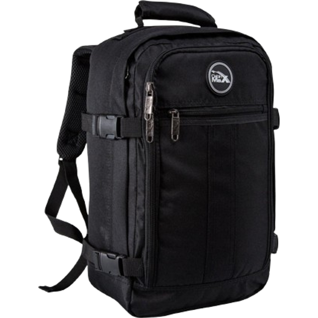 Cabin bag hand luggage backpack - blue airport travel pack litre large space