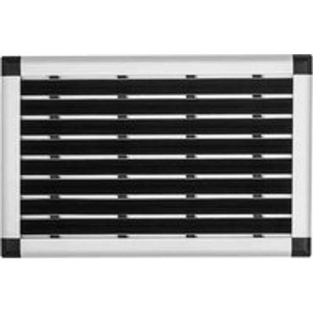 Floortex Doortex Alumat Outdoor Entrance Mat, Black - 40 X 60Cm, Black