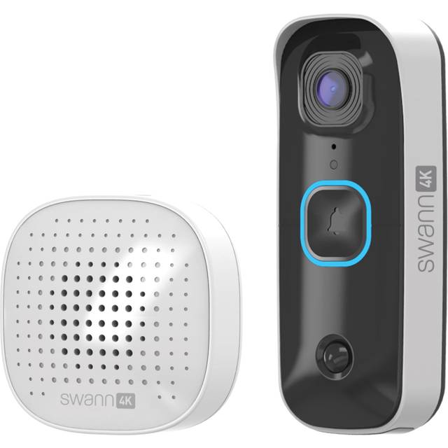 SwannBuddy4K Video Doorbell with SwannShield AI Voice Assistant