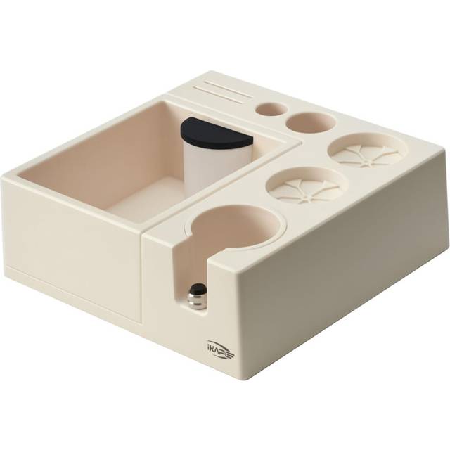 IKAPE Espresso Knock Box  Espresso Coffee Organizer Box Fit for Storage 51  54  58MM Espresso Tamper  Distributor  Portafilter & Puck Screen Accessori