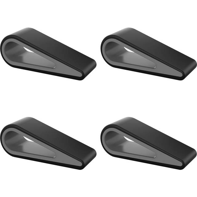 Universal Laptop/Computer Keyboard Stands,[4 Pack]Anti-Slip Silicone Tilting Wedge Riser Stable Kickstand,Ultra Compact Ventilated Tablet Stand