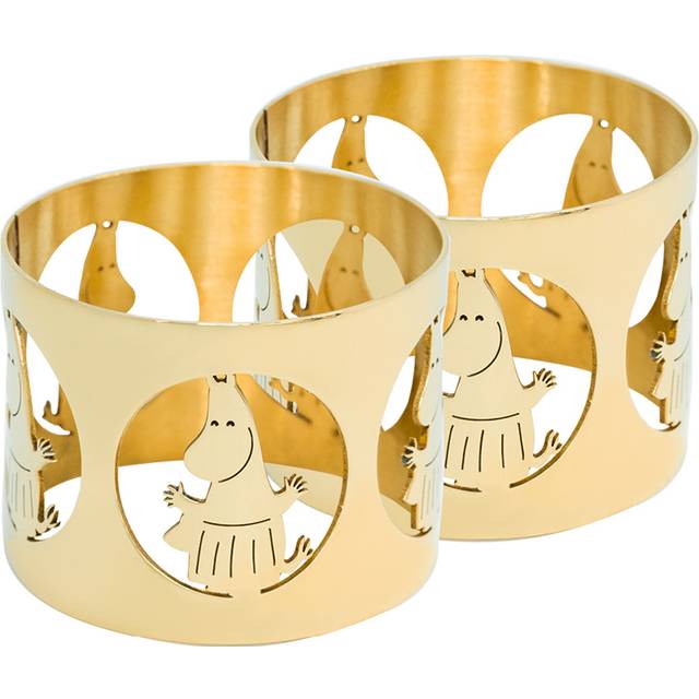 Hilke Collection Hilke X Mumin servettring Moominmamma 2-pack Mässing