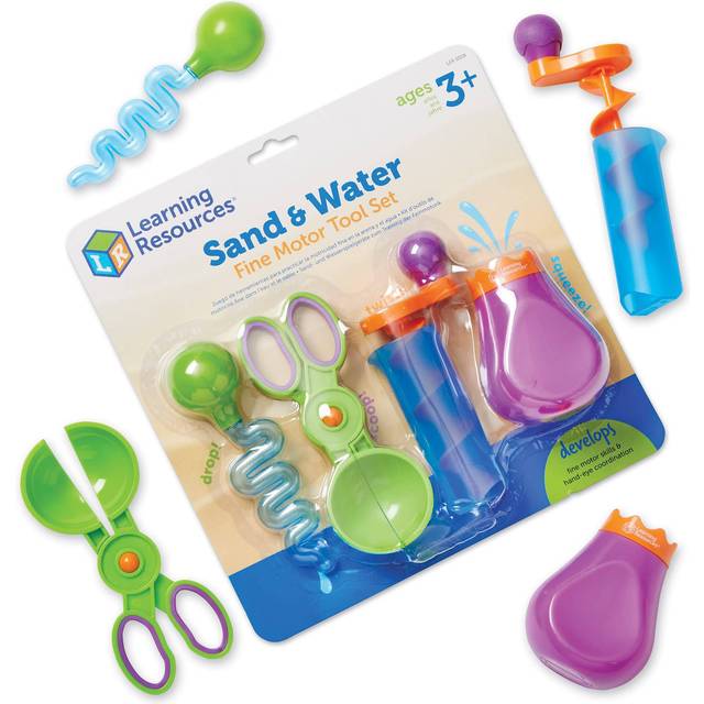 Learning Resources Sand and Water Fine Motor Tool Set