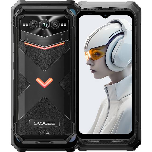 Doogee V Max Plus 5G-telefon, 512/16 GB, svart
