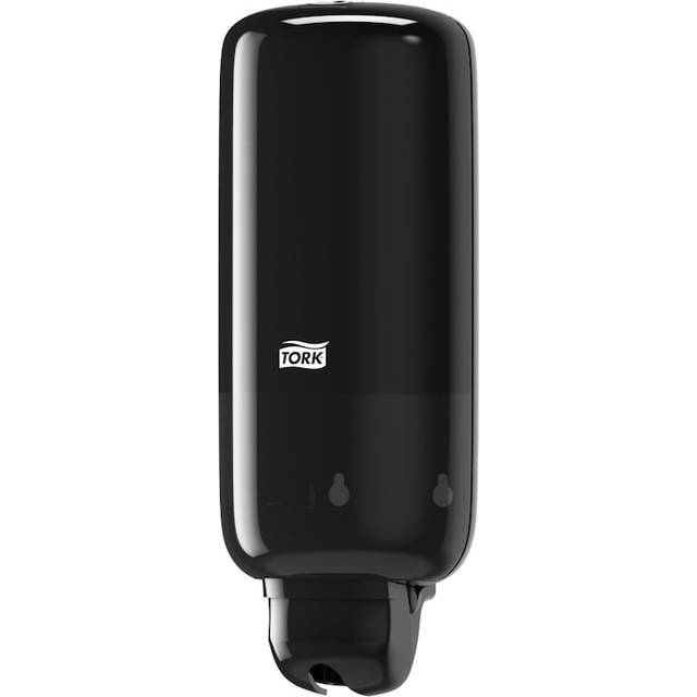 Tork Soap Dispenser for Liquid Soap, Spray Soap and Hand Sanitiser S11 Black 560008