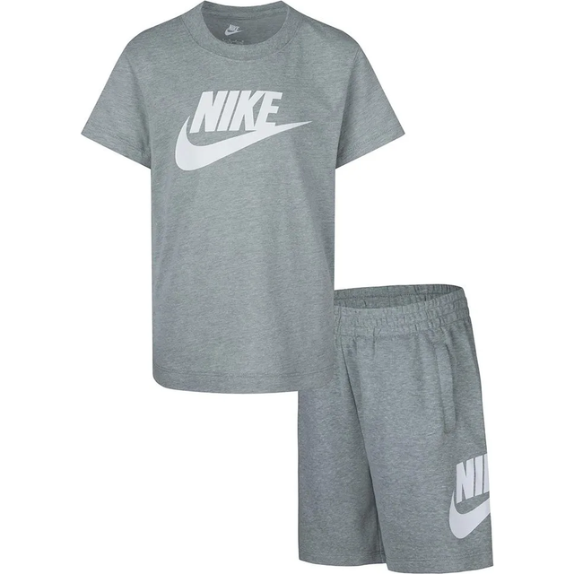 T-shirt and shorts set Nike Club - Gris - 4/5 years