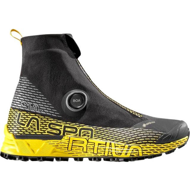 La Sportiva Cyklon Cross GTX Shoes Black Yellow, Size 45 - EUR