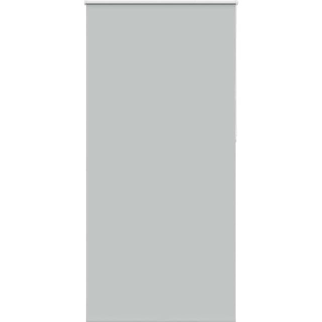 vidaXL Rullgardin mörkläggning ljusgrå 115x230 cm tyg bredd 110,7 cm