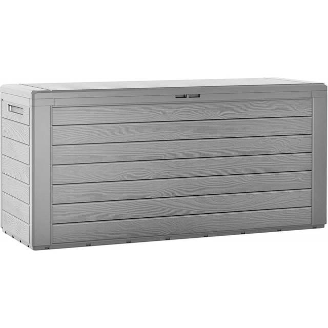Brambly Cottage Vecellio 119cm W 61L Plastic Lockable Deck Box (57cm H X 119cm W X 46cm D)