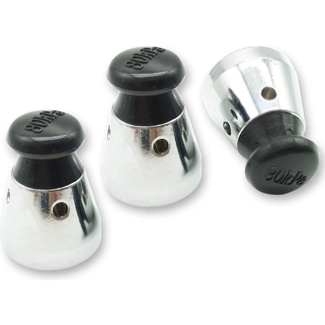 TIHOOD 3PCS Universal Pressure Cooker Relief Jigger Valve 1.5 Inch High Black