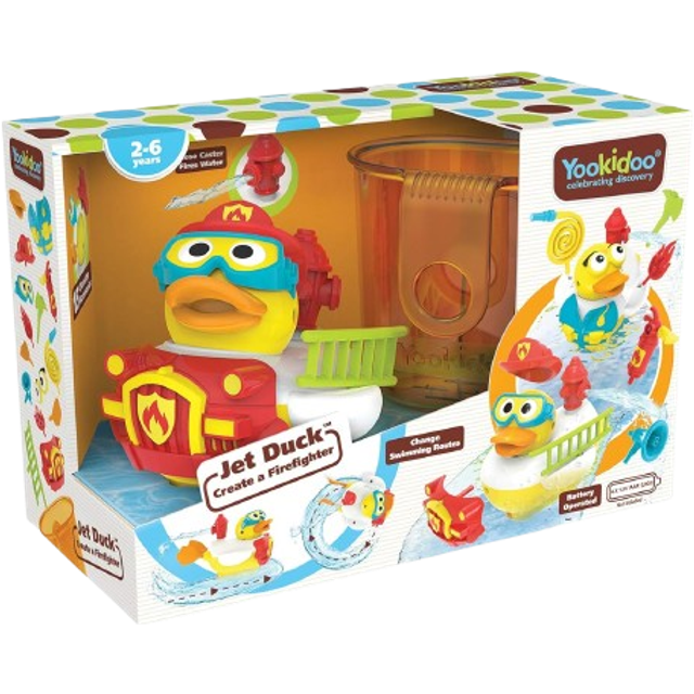 rubber duck fireman 17-piece
