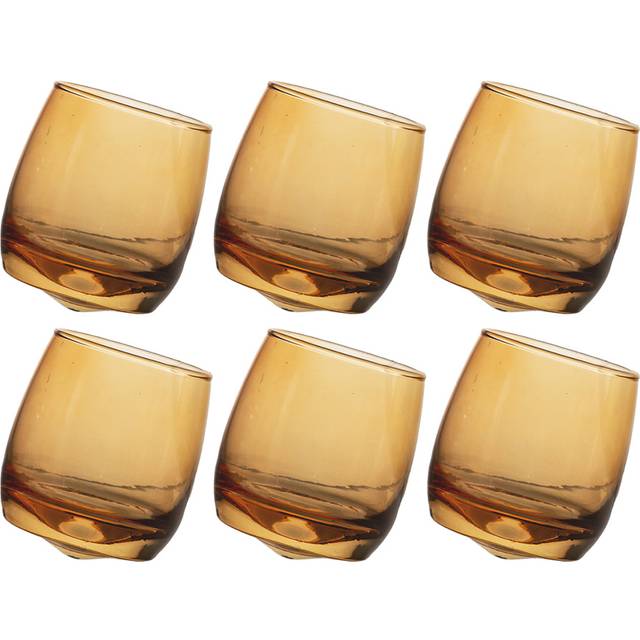 Tumblers 6-pack, Amber
