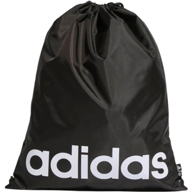 Essentials Gym Sack - Black / White - 1 Size