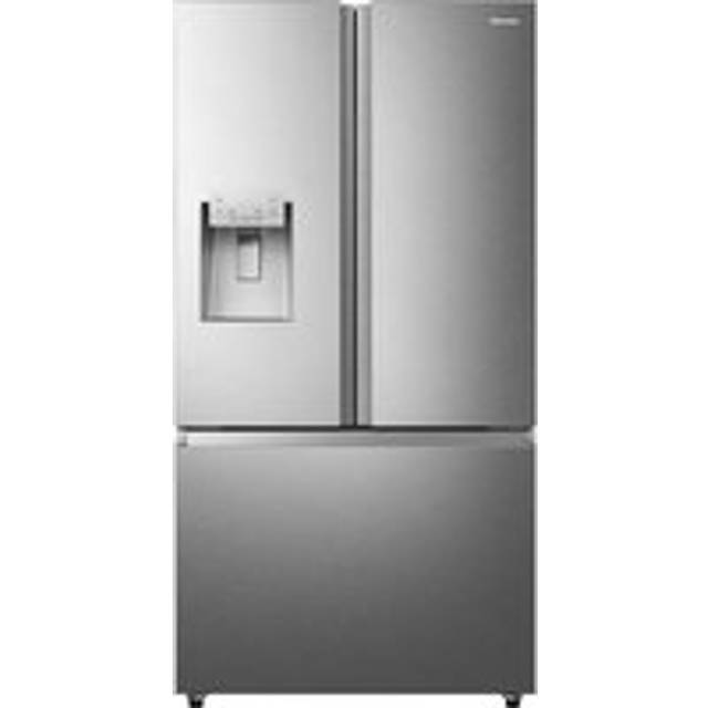 Hisense American Fridge Freezer - Stainless Steel - E Rated