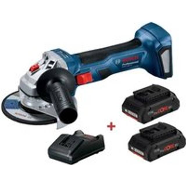 Bosch - gwx 18V-7 18v 115mm Brushless Angle Grinder x-lock 2 x 4ah Procore Bat
