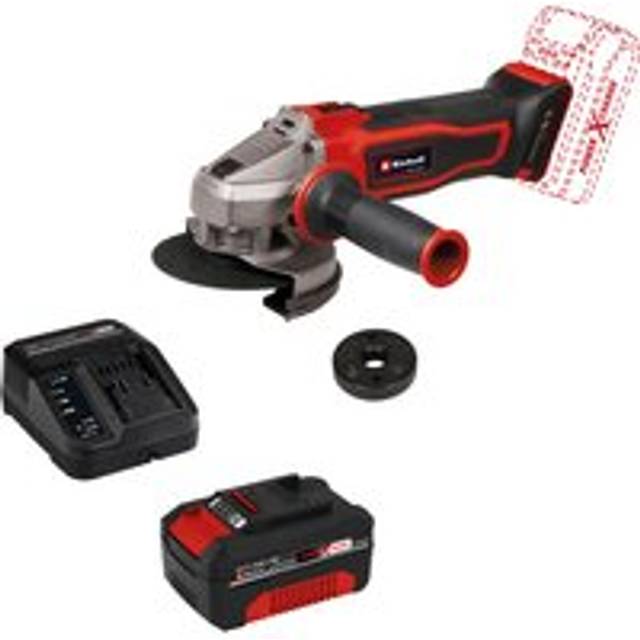 Einhell TE-AG 18/115 Q Li 18v Cordless Quick Fix Angle Grinder 115mm 1 x 4ah Li-ion Battery Charger No Case