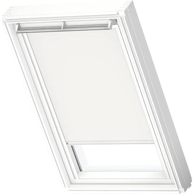 VELUX Original takfönster, mörkläggningsgardin, med vit styrskena, vit, för MK06