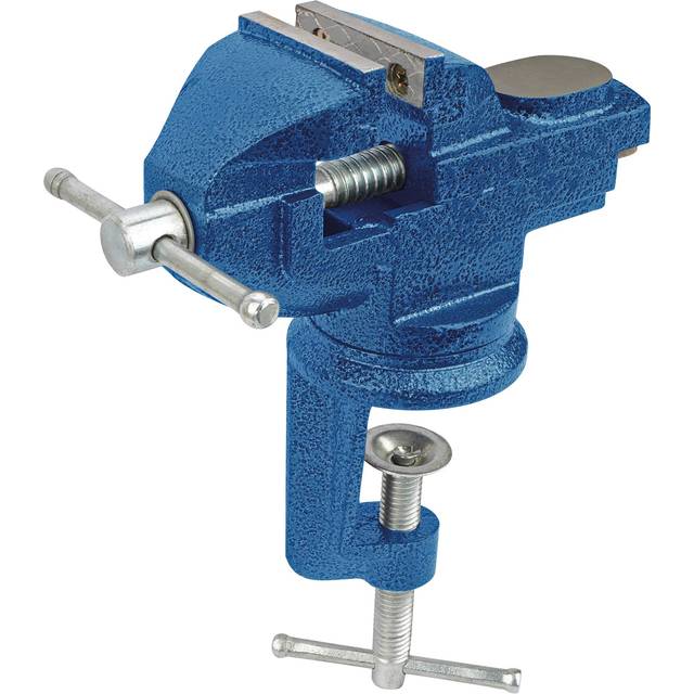 Brüder Mannesmann M 713-050 vridbart skruvstäd, käftbredd 50 mm, spännbredd 55 mm