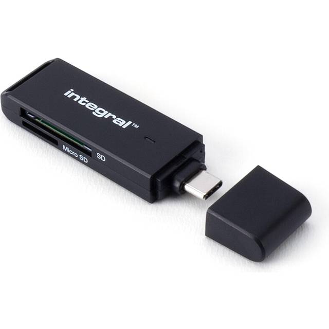 Dual-Slot Micro SD & SD USB C 3.0 Memory Card Reader Adapter - Super fast file transfer and Compatible with High Speed UHS-I interface: SDHC, SDXC,