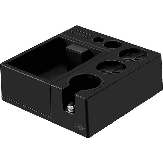 IKAPE Espresso Knock Box  Espresso Coffee Organizer Box Fit for Storage 51  54  58MM Espresso Tamper  Distributor  Portafilter & Puck Screen Accessori