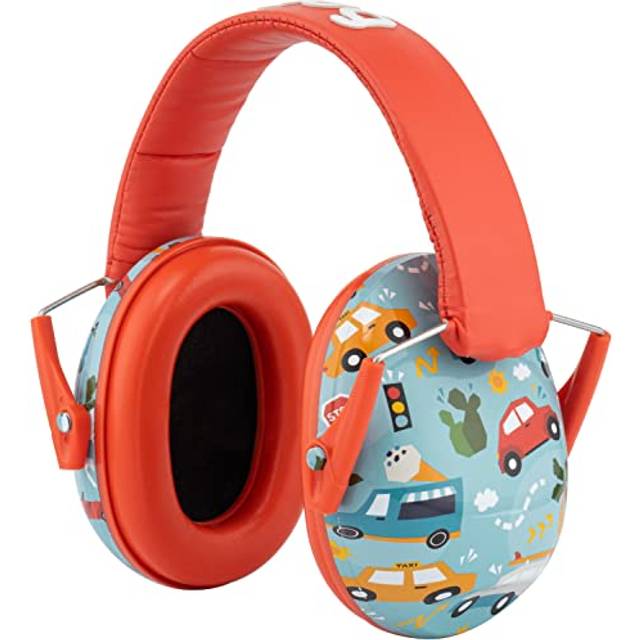 Snug Kids Ear Protection - Noise Cancelling Sound Proof Earmuffs/Headphones for Toddlers  Children & Adults (Cars)